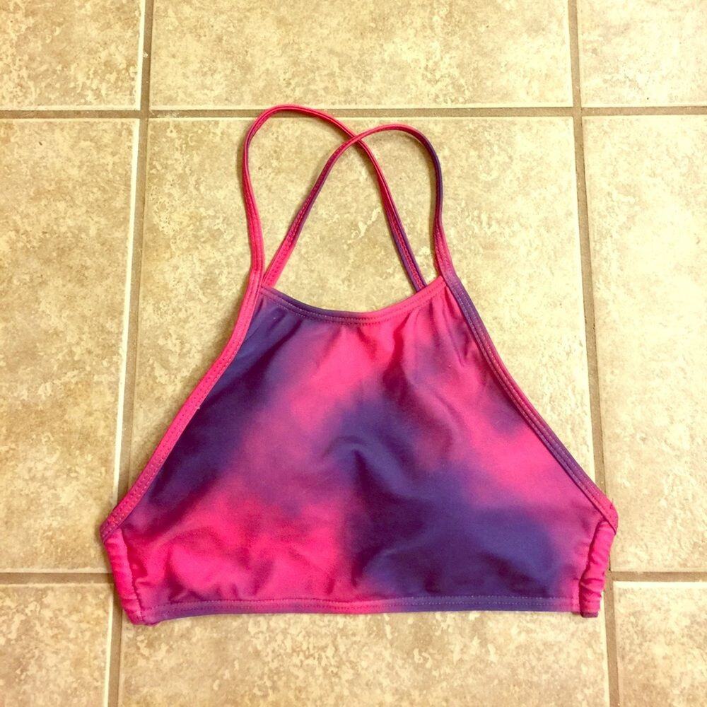 Tie Dye Bathing Suit Top